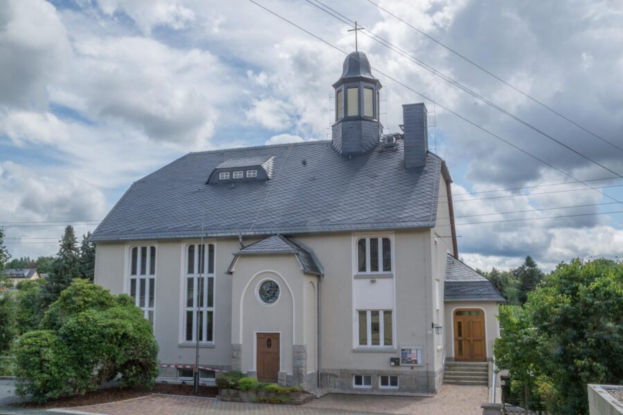 Friedenskirche Rodewisch Außenansicht