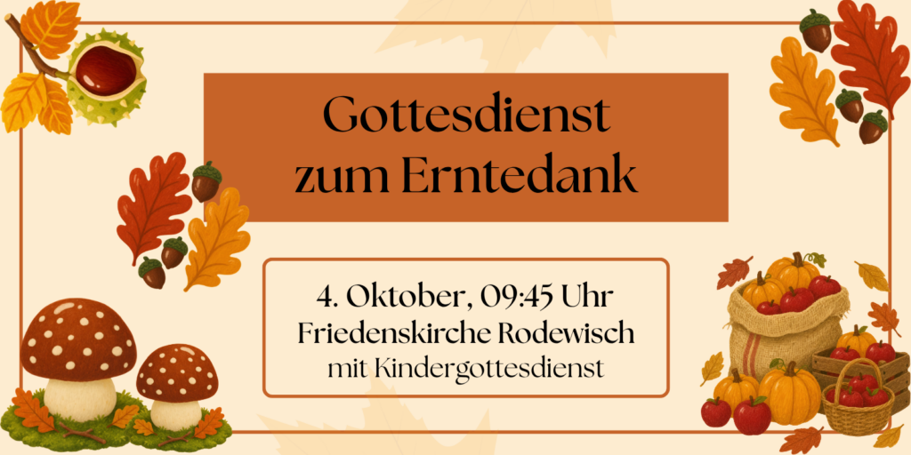 Gottesdienst zum Erntedank